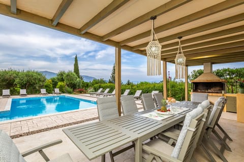 Patio, BBQ facilities, Pool view, Swimming pool