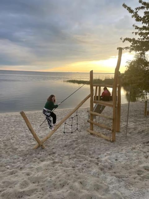 sunset cabin on the beach Chalet in Swinoujscie