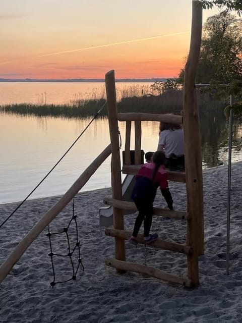 sunset cabin on the beach Chalet in Swinoujscie