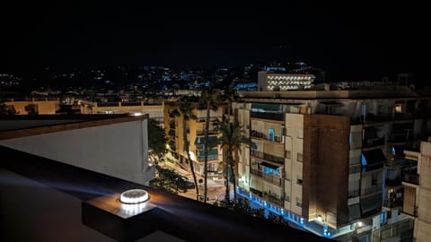 Property building, Night, City view