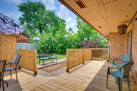 Lawton Home with Deck, Near Casinos and Museums! Haus in Lawton