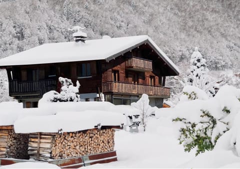 Property building, Natural landscape, Winter