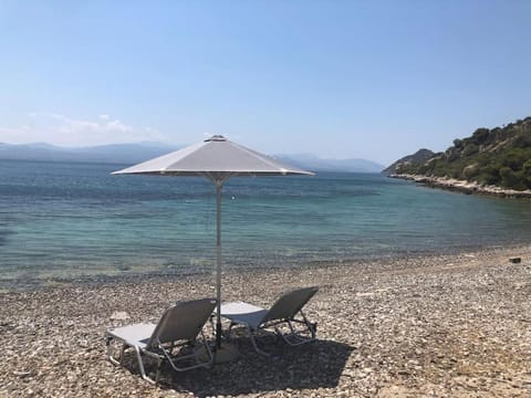 Day, Natural landscape, Beach, Sea view, sunbed