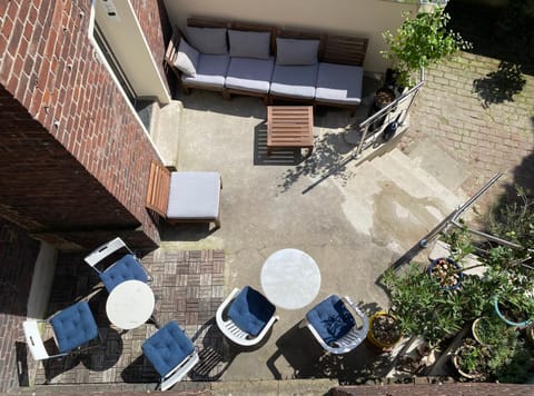 Patio, Balcony/Terrace, Seating area, Garden view