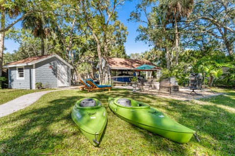 WATERFRONT Kayakers Dream nature lover cottage Maison in Ormond Beach