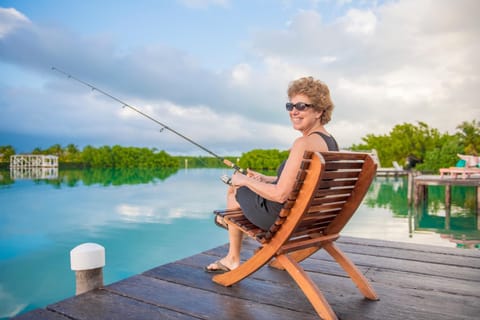 People, Natural landscape, Fishing, Guests, sunbed