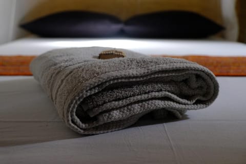 Bedroom, towels