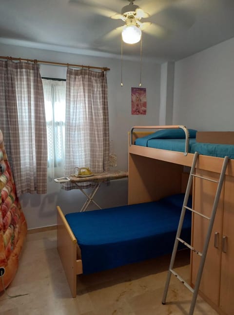 Photo of the whole room, Bedroom, bunk bed