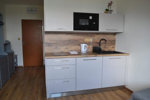 Coffee/tea facilities, Kitchen or kitchenette, minibar, stove, toaster