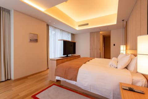 Bed, TV and multimedia, Photo of the whole room, Bedroom