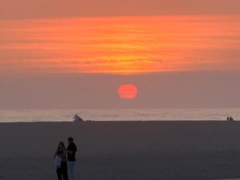 Natural landscape, Beach, Sea view, Sunrise, Sunset