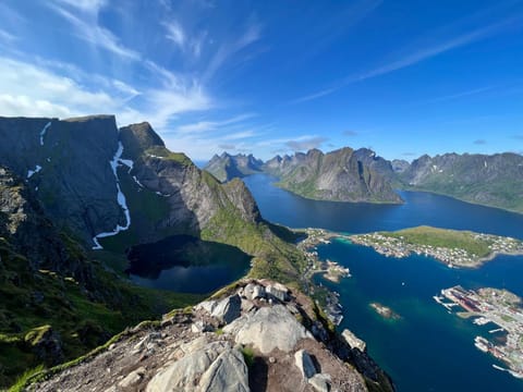 Natural landscape, Bird's eye view, Hiking, Mountain view, Sea view