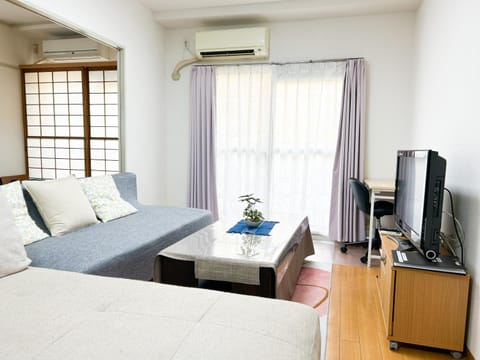 TV and multimedia, Living room, Photo of the whole room, Bedroom, air conditioner