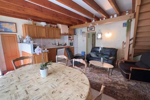 Kitchen or kitchenette, Living room, Dining area, minibar, pet friendly, stove