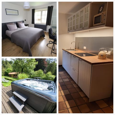 Kitchen or kitchenette, Bedroom