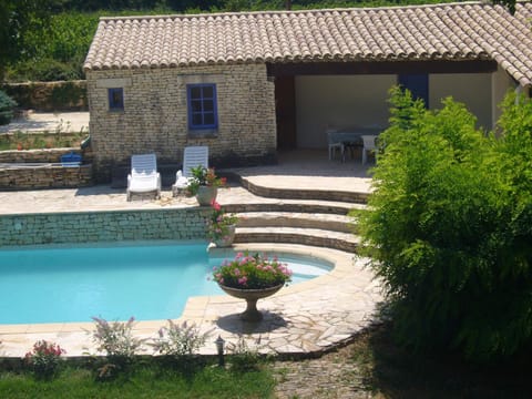 Property building, Pool view