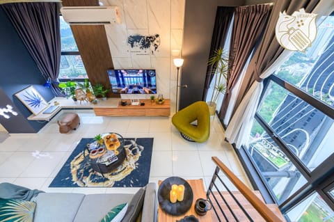 Luxury Duplex Condo Retreat-Corner v 2 Parking, KL by Verano Apartment in Kuala Lumpur City