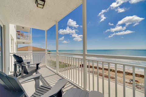 Idyllic Oceanfront Satellite Beach Vacation Rental Condo in South Patrick Shores