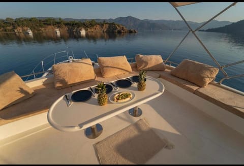 Göcek Bays and Islands Docked boat in Göcek