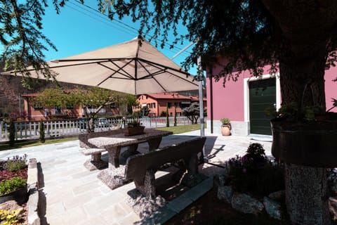 Property building, Garden, Garden view
