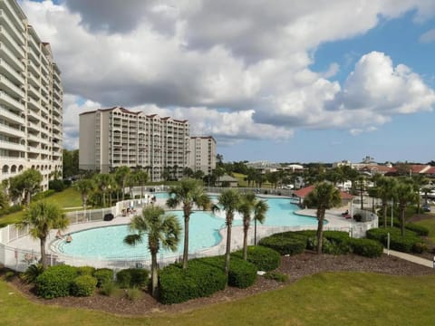 Property building, Natural landscape, Pool view, Swimming pool, sunbed