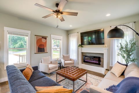 Pet-Friendly Asheville Vacation Rental with Fire Pit House in Asheville