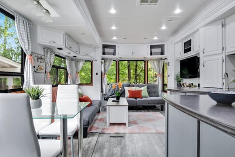 Tow-tally peachy Atlanta themed Tiny House House in Tucker