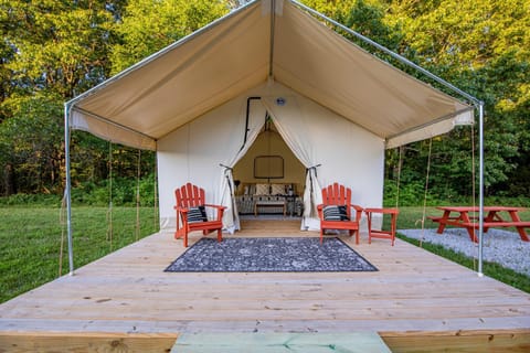 Heated Glamping Tent Luxury tent in Roaring River Township
