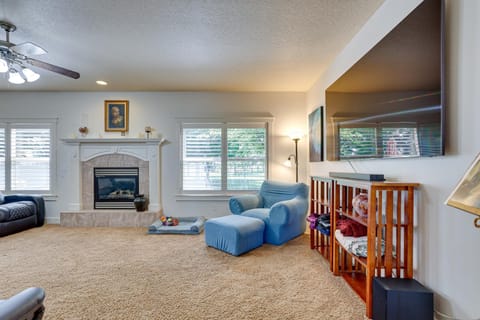 Pet-Friendly Meridian Vacation Rental with Fire Pit! Casa in Meridian