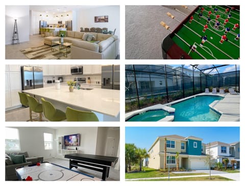 2 luxurious Villas Hosting up to 52 people-grills, pools, game rooms Chalet in Kissimmee