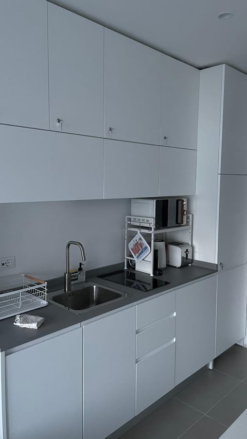 Coffee/tea facilities, Kitchen or kitchenette, minibar, stove, toaster