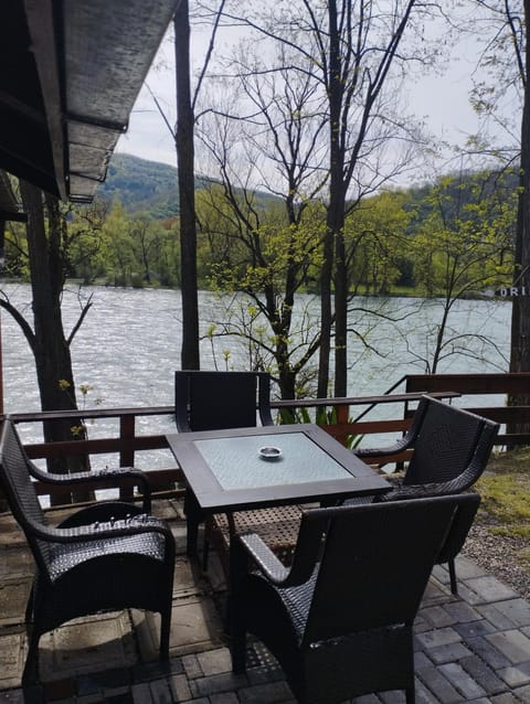 Natural landscape, Seating area, Lake view