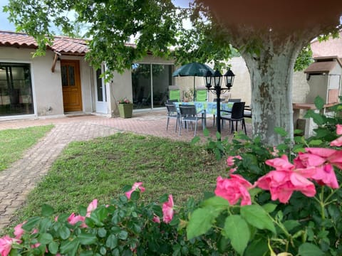 Property building, Patio, Garden view