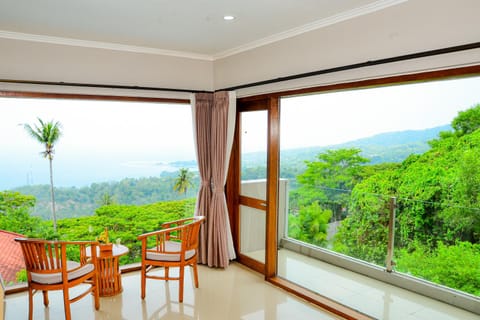 Bedroom, Sea view