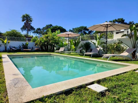 Garden, Garden view, Pool view, Swimming pool, sunbed