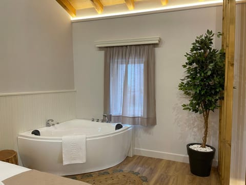 Bed, Hot Tub, Hot Tub, Bedroom