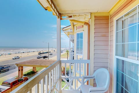 Beachfront Haven Wohnung in Galveston Island