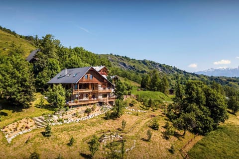 Property building, Spring, Day, Natural landscape, Mountain view