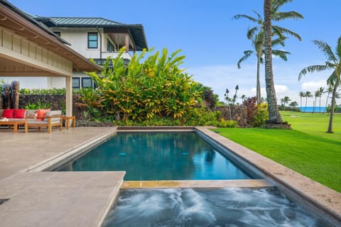 Luxury Ocean View 4 Bedroom Home in Kukuiula- Alekona Kauai Haus in Poipu