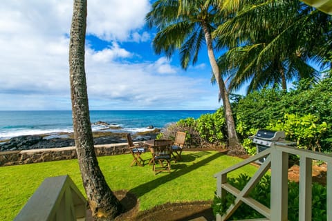 Classic 3br Oceanfront Cottage - Alekona Kauai House in Poipu