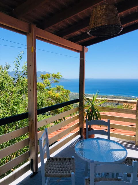 Natural landscape, View (from property/room), Balcony/Terrace, Sea view