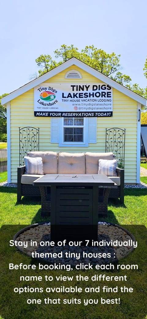 Tiny Digs Lakeshore - Tiny House Lodging Hôtel in Muskegon