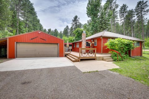 Cozy Sturgis Cabin Rental in Black Hills Forest! House in North Lawrence