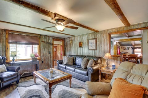 Rustic Sturgis Cabin Rental in Black Hills Forest! House in North Lawrence