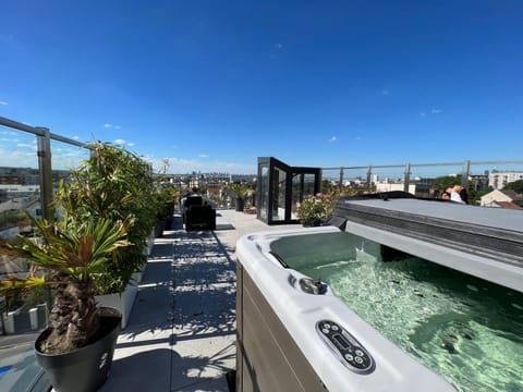 Grand Appartement de standing Rooftop Jacuzzi Apartment in Malakoff