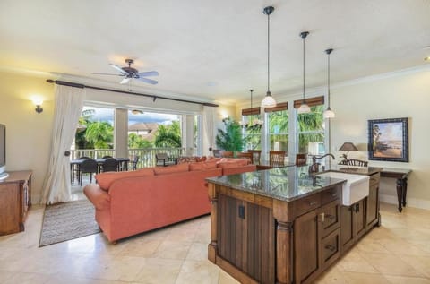 Beautiful Poolside Villa Open Layout With Pool Fitness and Beach Access Villa in Poipu