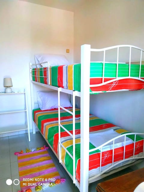 Bedroom, bunk bed, locker, locker