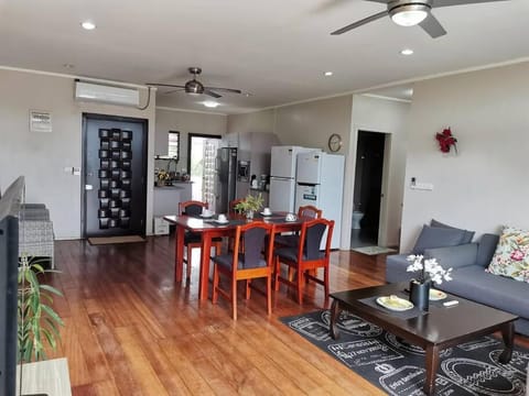 Master Bedroom in Shared Cozy River View Pool Apartment Condo in Nadi