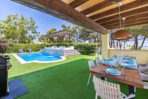 Casa Tauler - Private Pool, 450m from Beach House in Son Serra de Marina