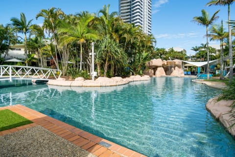 Beachside Family Haven with Pools & Playground Condo in Mermaid Beach